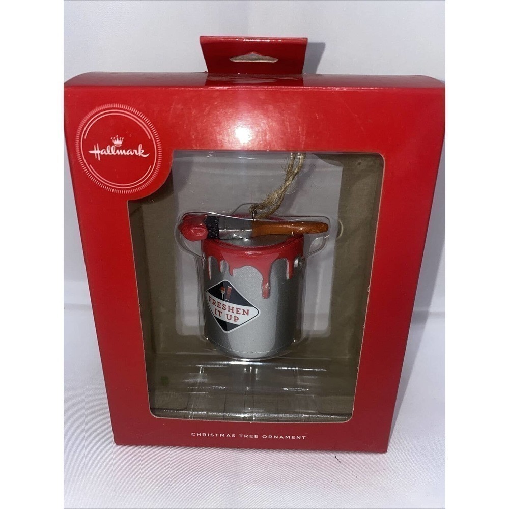 𝅺2019 Hallmark Keepsake Ornament Paint Can Freshen It Up Brand New